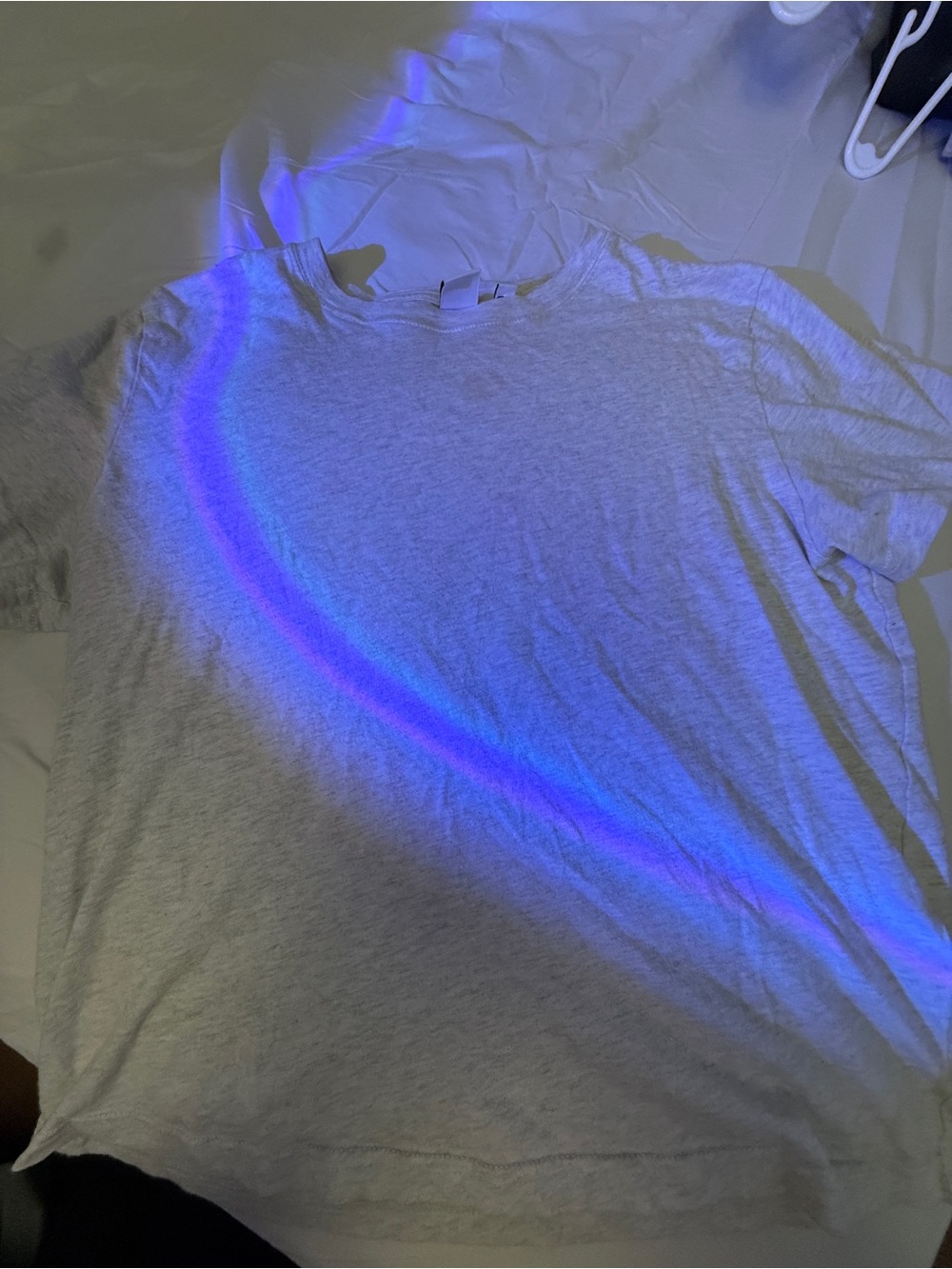 Aritzia heather grey  Crew Neck Tee - Light Gray